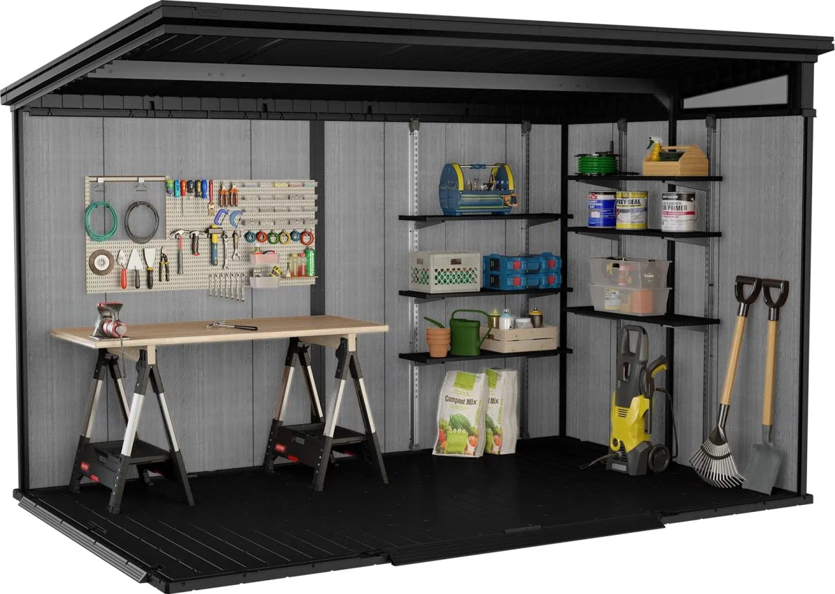 Keter Skur Artisan 11x7, lysgrå