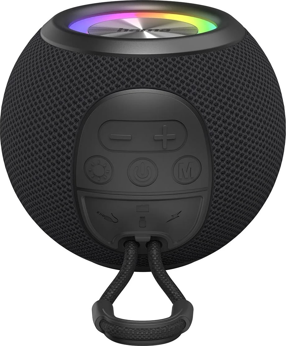 Hama Højttaler BallShape Trådløs LED Sort