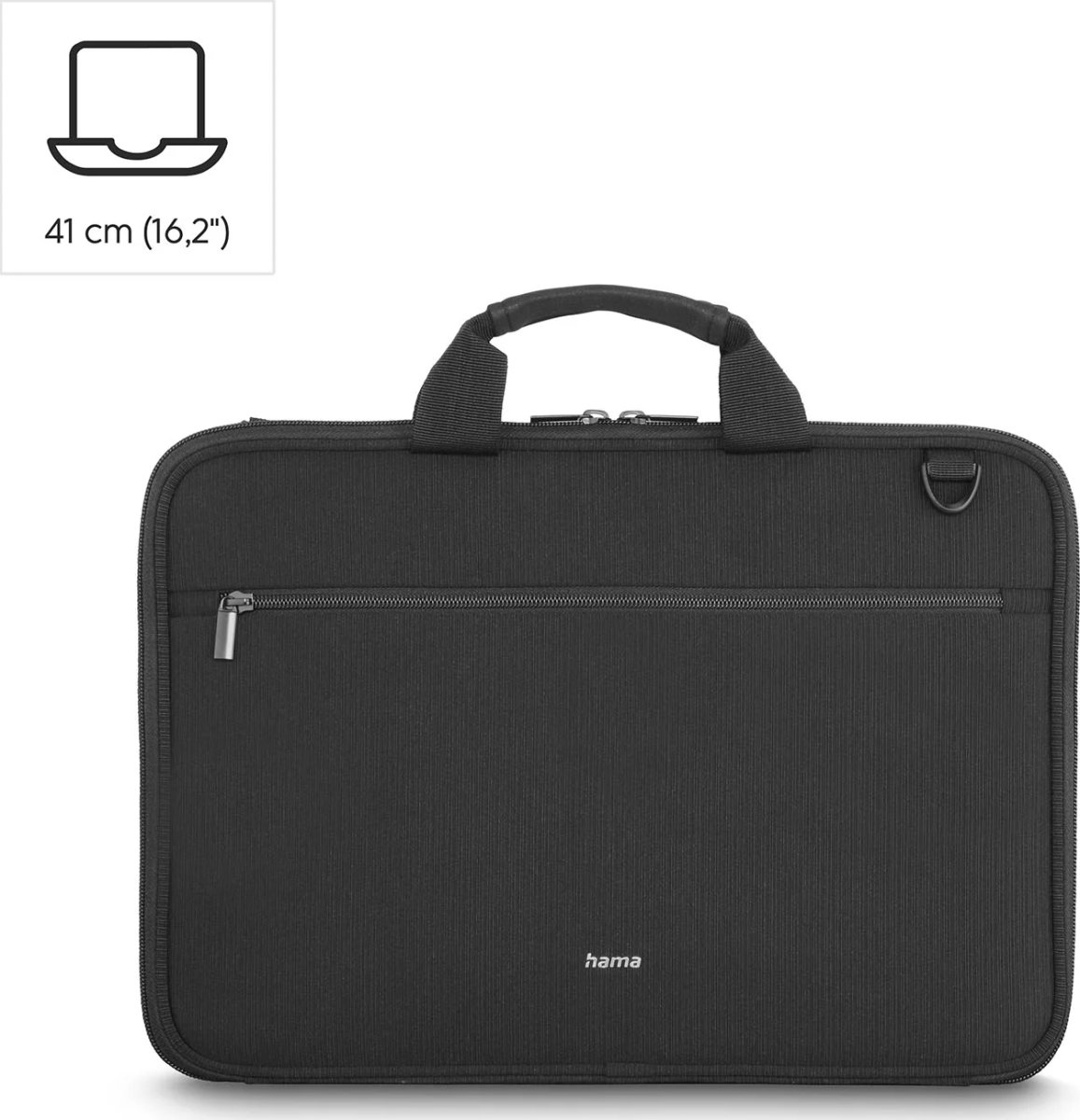 HAMA Computertaske Hardcase Protection 16.2" Sort