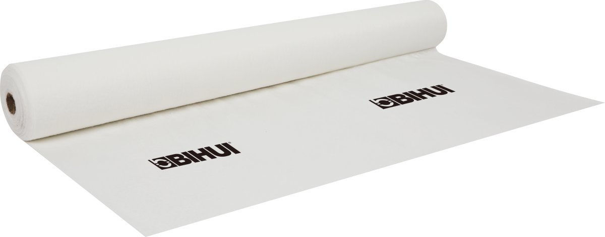 BIHUI afdækningsfilt skridsikker 25m x 100cm.