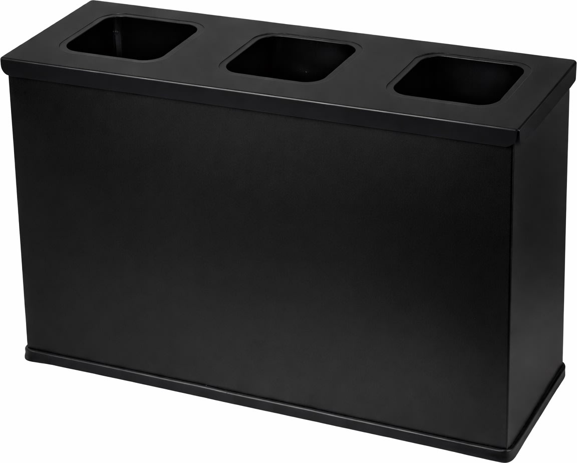 Eco Station Mini, 3 spande, Sort