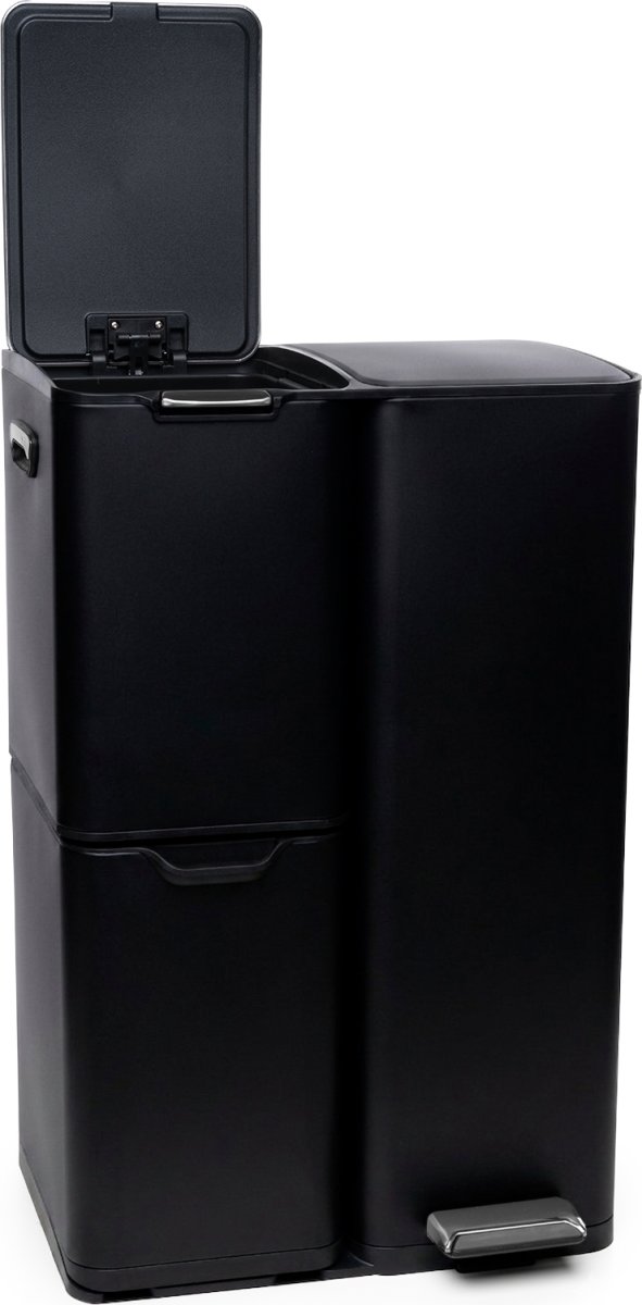 Baltic Affaldsstation 13+17+30 L, Softclose, Sort
