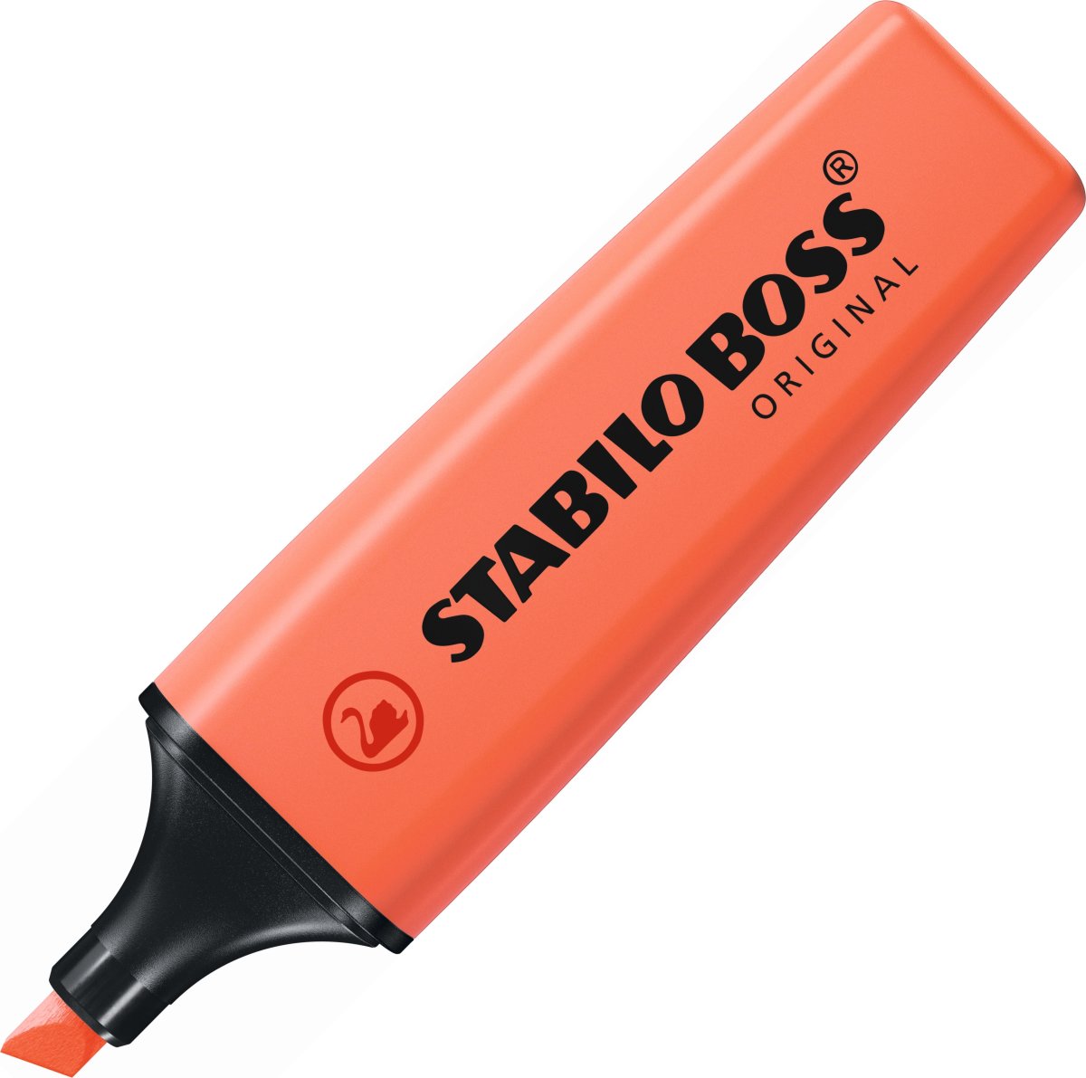 Stabilo Boss Highlighter | Pastel | Koralrød