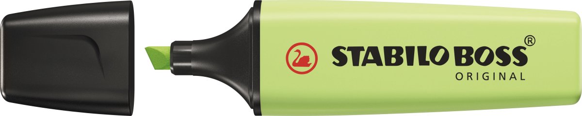 Stabilo Boss Highlighter | Pastel | Limegrøn