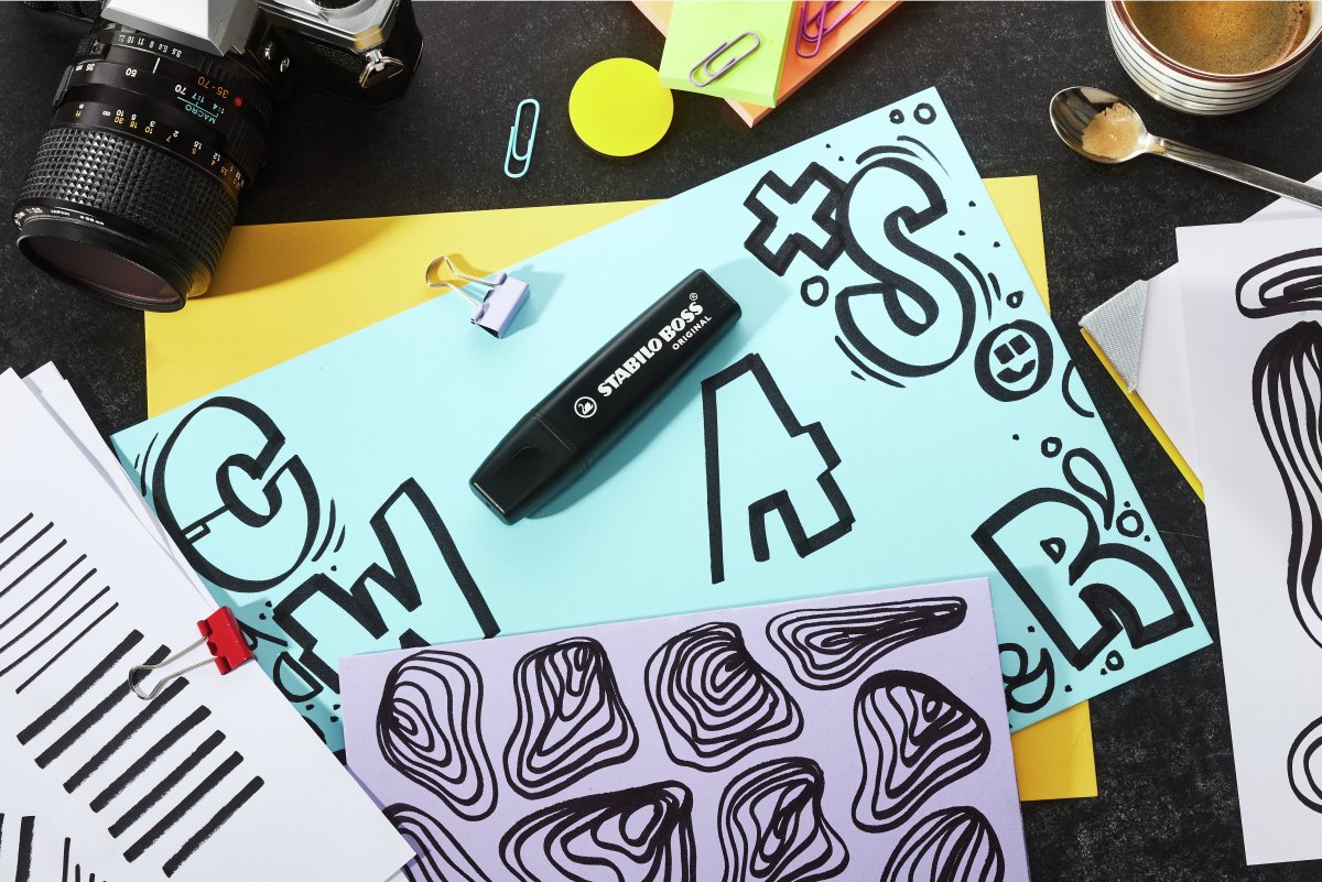 Stabilo Boss Highlighter | Sort