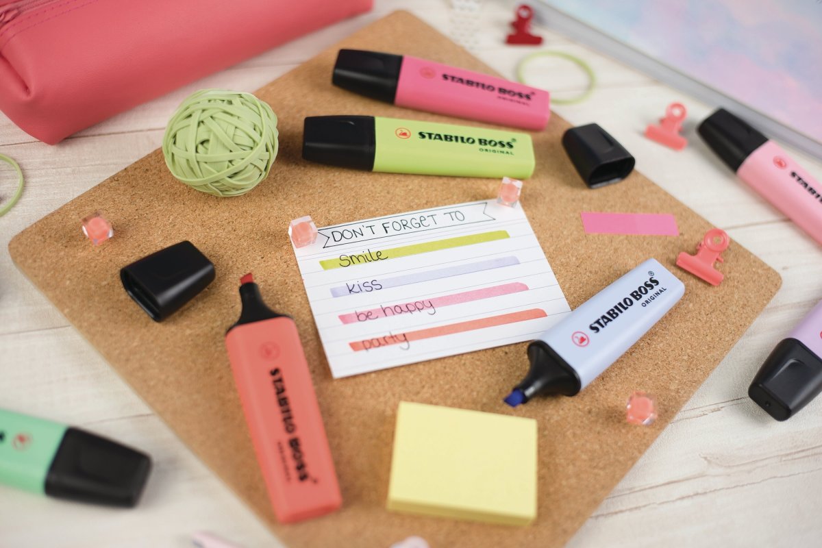 Stabilo Boss Highlighter | Pastel | Himmelblå