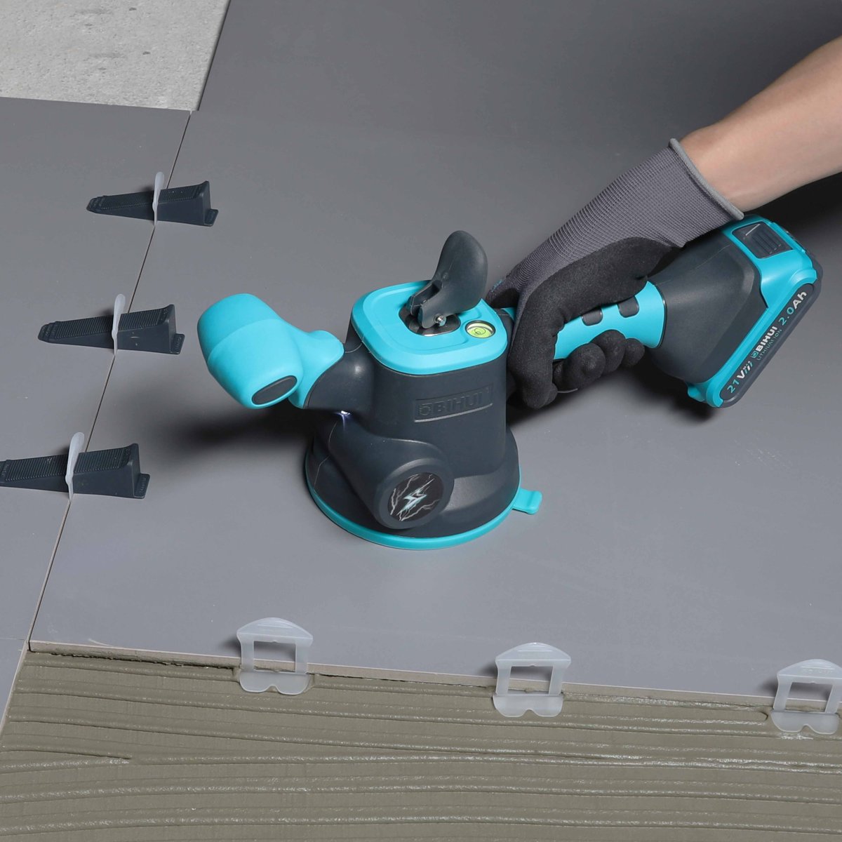 BIHUI flisevibrator, 21V 2Ah