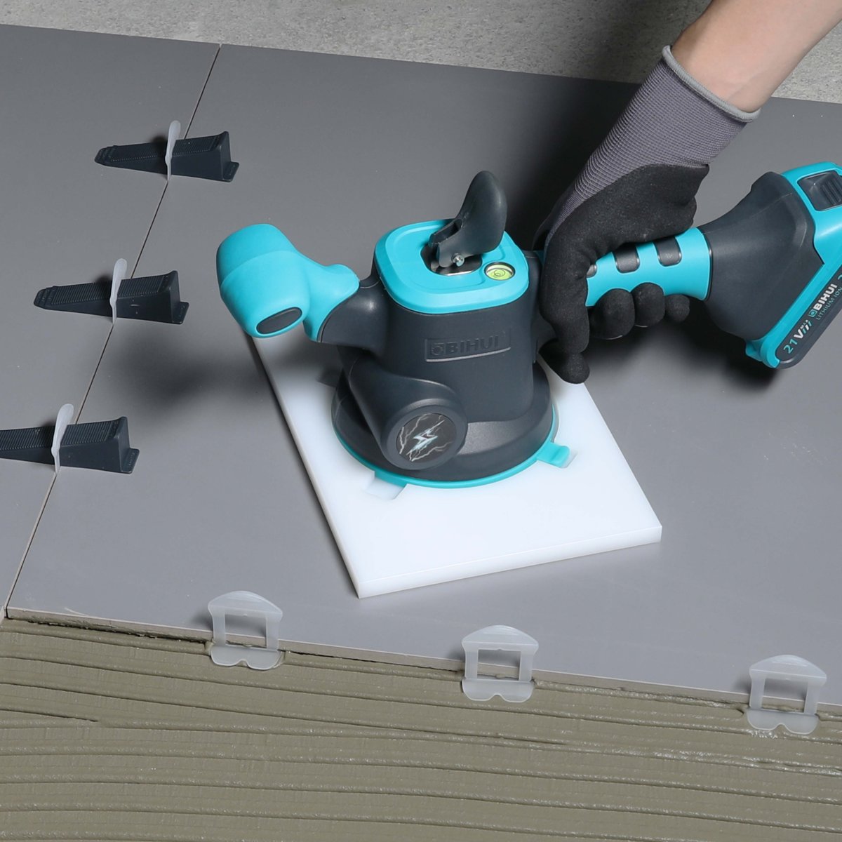 BIHUI flisevibrator, 21V 2Ah