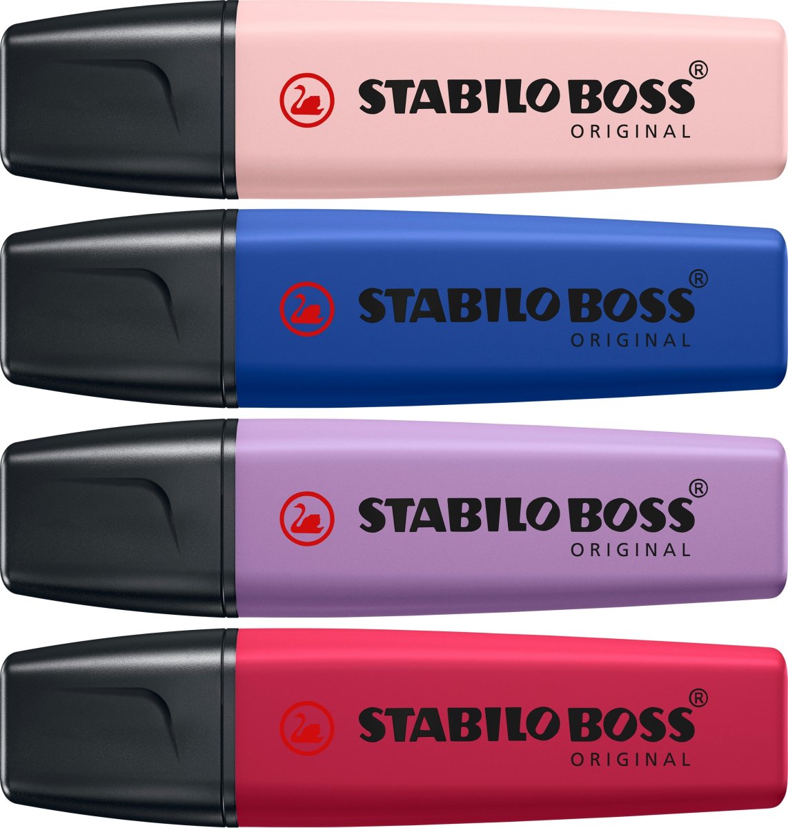 Stabilo Boss Highlighter | Nature | 4 farver