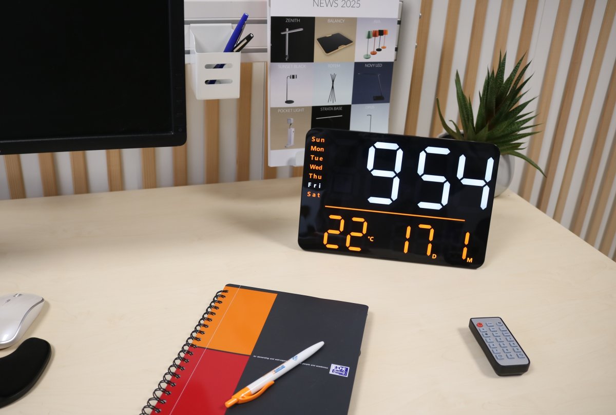 Unilux Numi Digitalt LED Ur