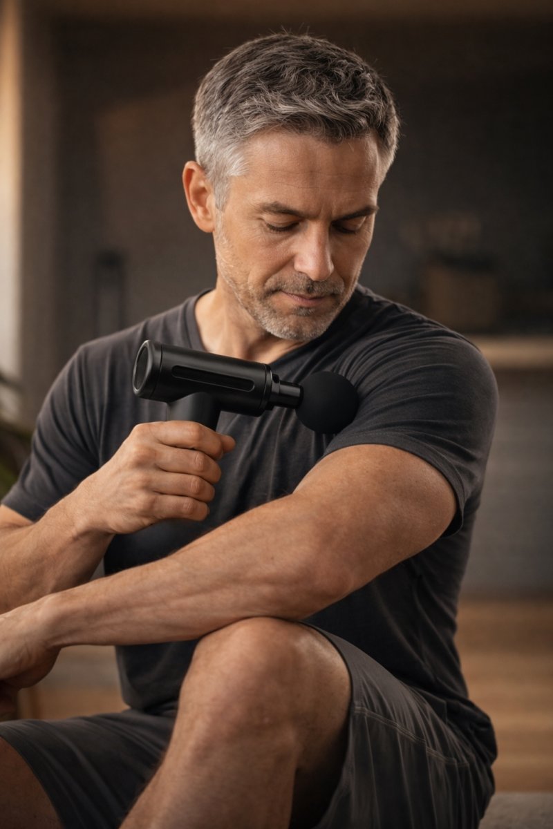 Hâws Massagepistol 25W, sort