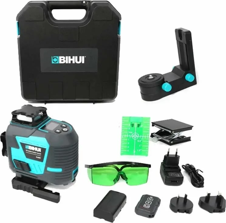 BIHUI multi-linjelaser 360° grøn