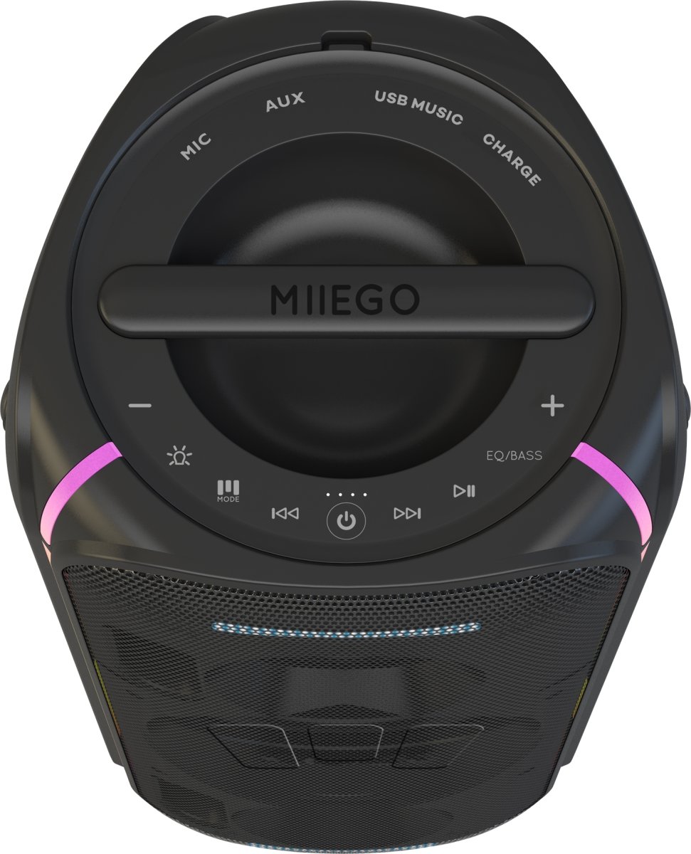 Miiego MiiTOWER BEAT Partyhøjtaler, sort