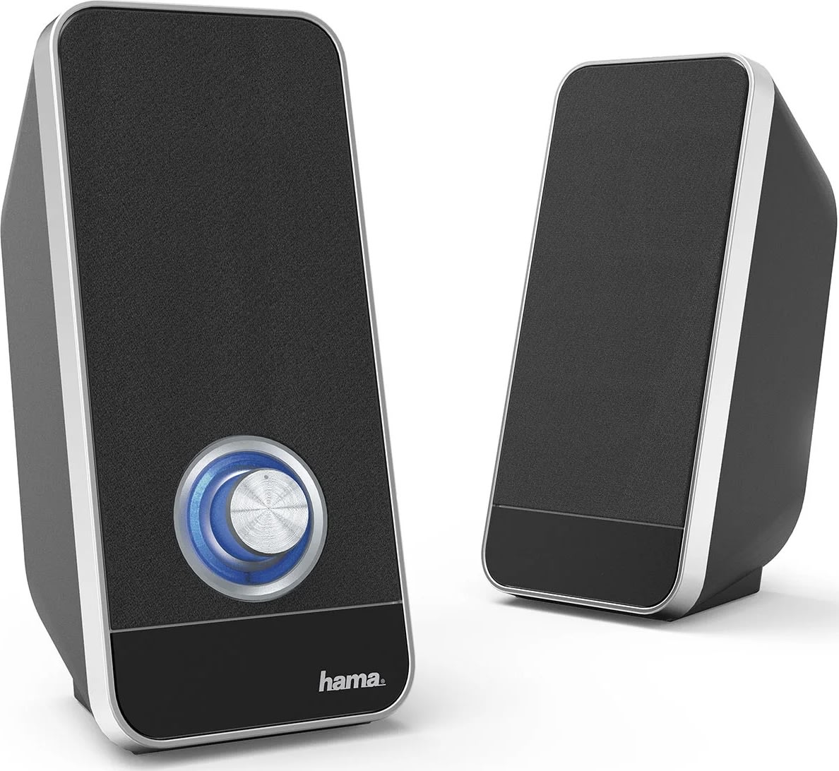 HAMA Højttalere Sonic LS-206 Sort/Sølv