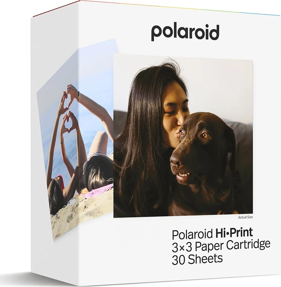 POLAROID Papirpatron HiPrint 3X3 30 Ark
