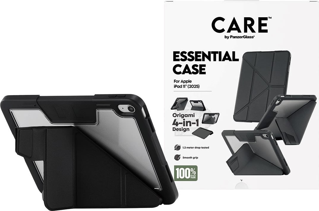 CARE Essential Cover til iPad 11'' - Sort