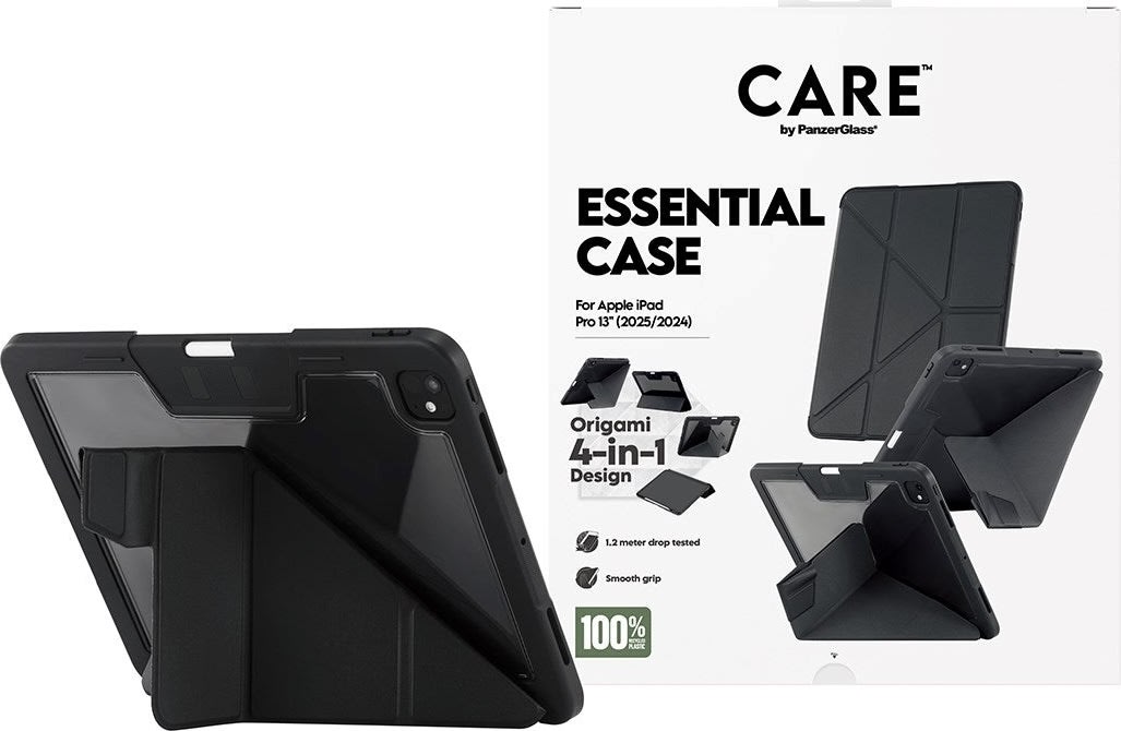 CARE Essential Cover til iPad Pro 13'' - Sort