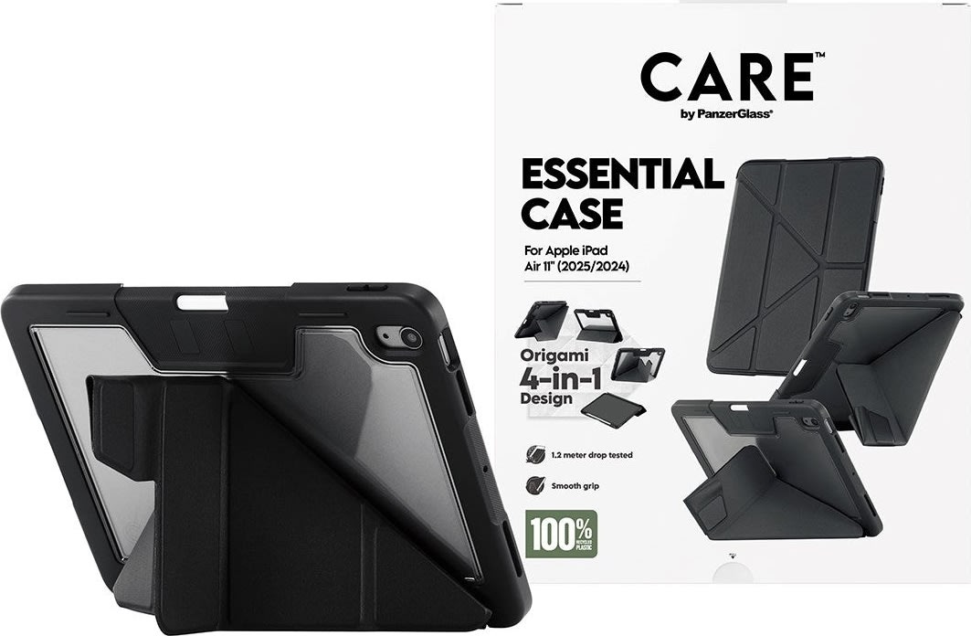 CARE Essential Cover til iPad Air 11'' - Sort