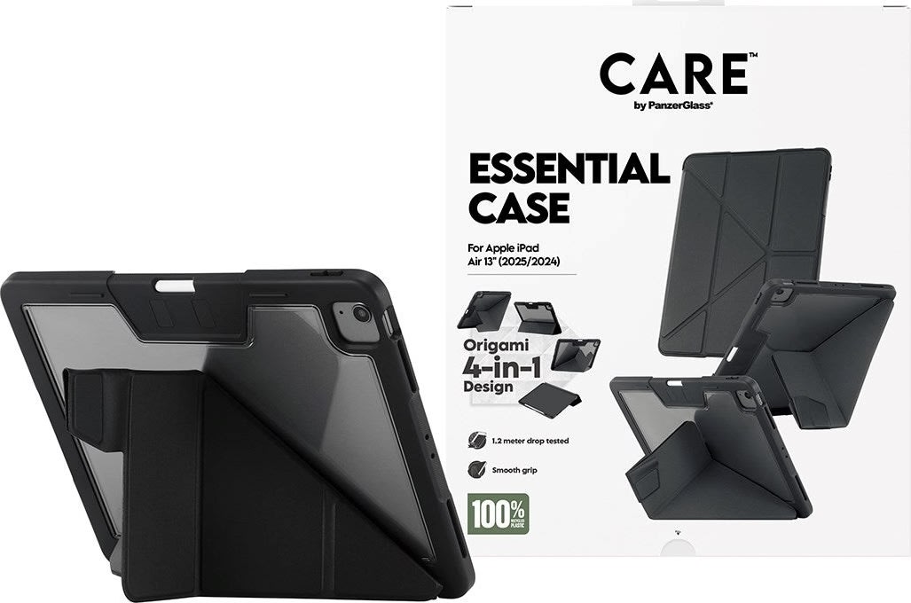 CARE Essential Cover til iPad Air 13'' - Sort