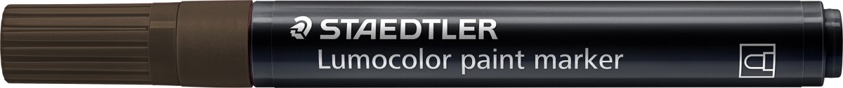 Staedtler 349 Paintmarker, mørkebrun