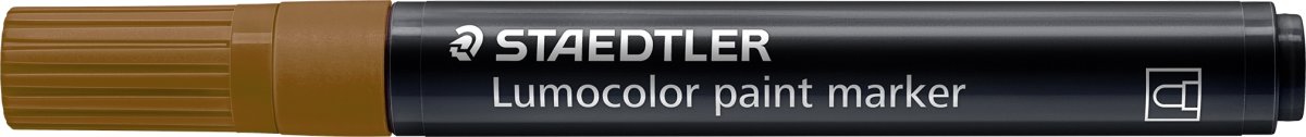 Staedtler 349 Paintmarker, brændt sienna