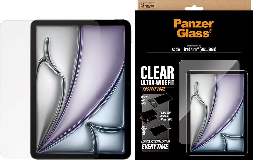 PG Skærmbeskytter iPad Air 11'' (2024-2026) UWF