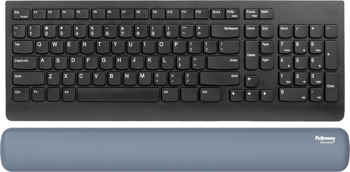 Fellowes Breyta håndledsstøtte til tastatur marine