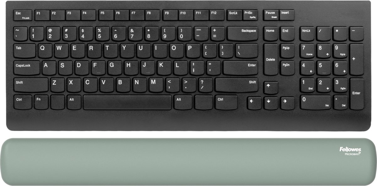 Fellowes Breyta håndledsstøtte til tastatur, sage