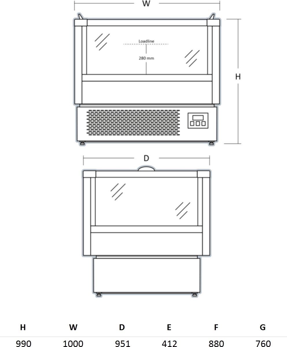 Scancool Impulskøler - IMC1000BD