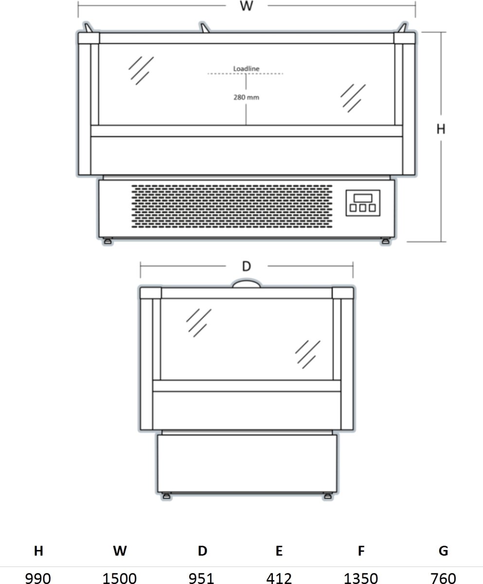 Scancool Impulskøler - IMC1500BD