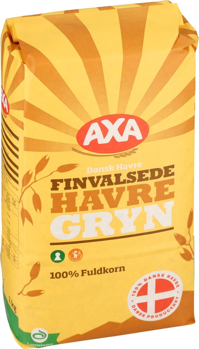 AXA Havregryn Finvalsede, 1 kg