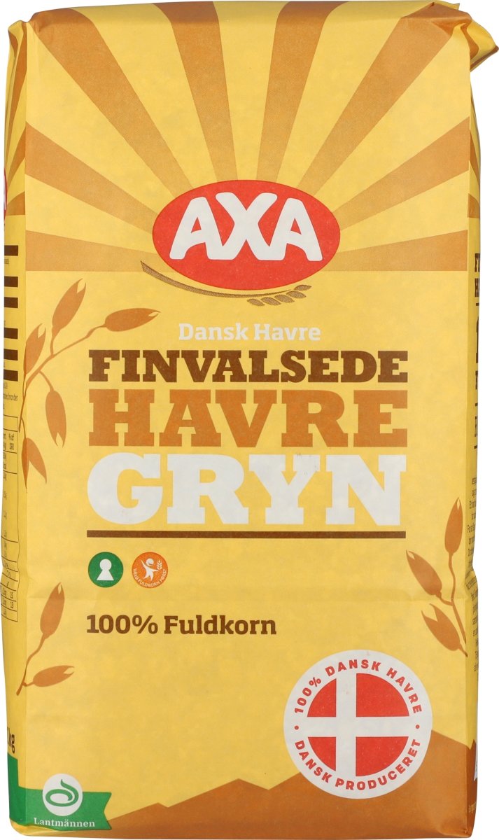 AXA Havregryn Finvalsede, 1 kg