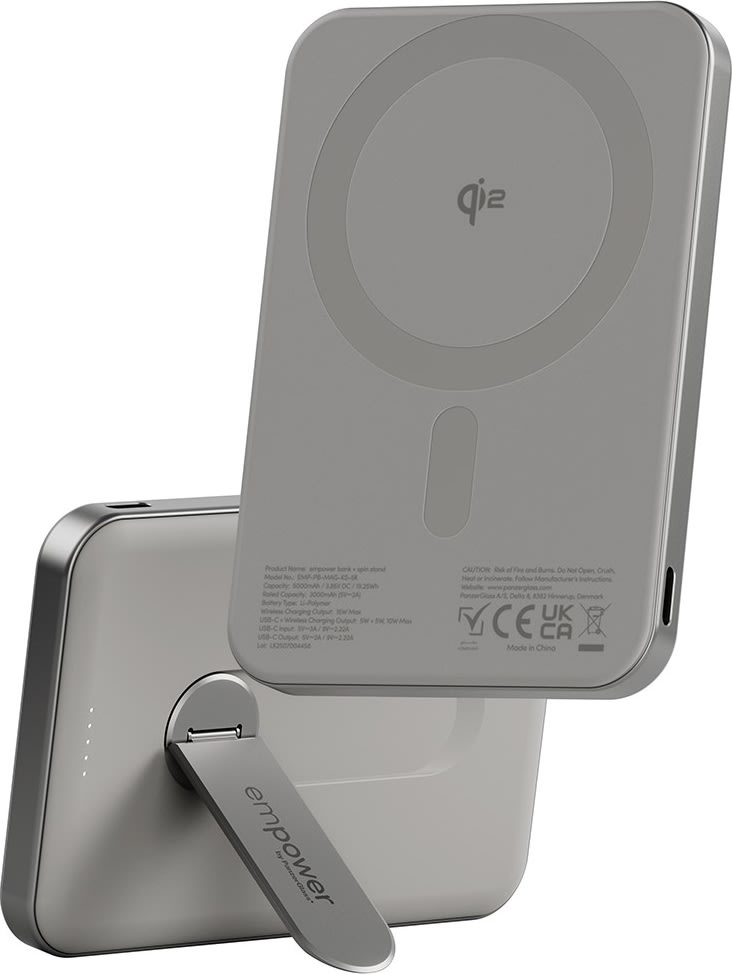 EMPOWER Powerbank - Stander / 5000mAh / Titanium