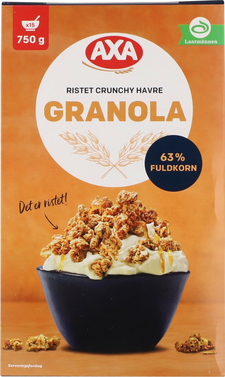 AXA Crunchy Granola, 750 g