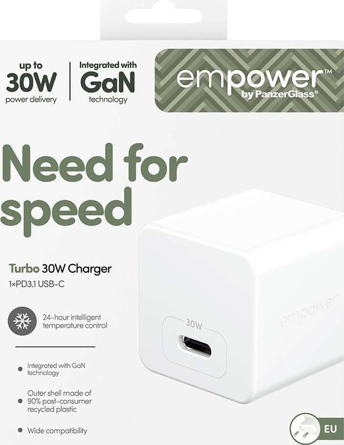 EMPOWER Turbo Adaptor 30W  USB-C EU