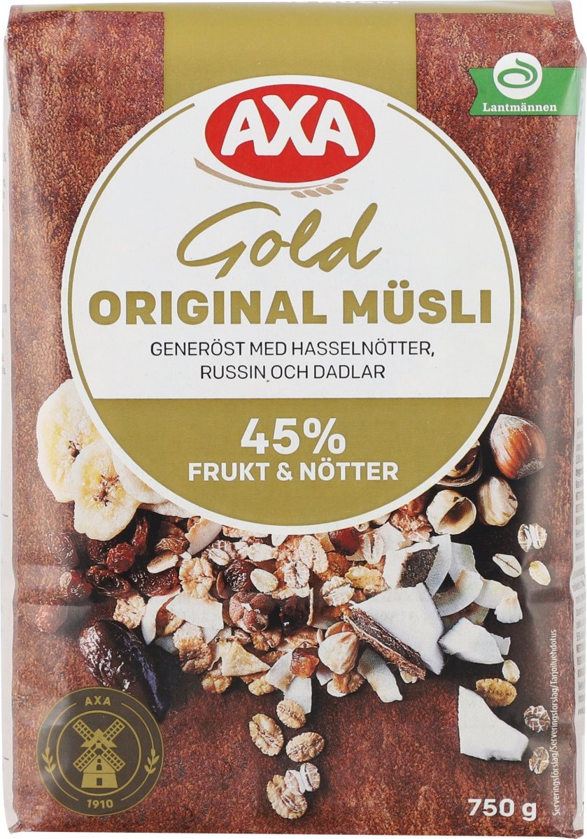 AXA Gold Müsli Original, 750 g