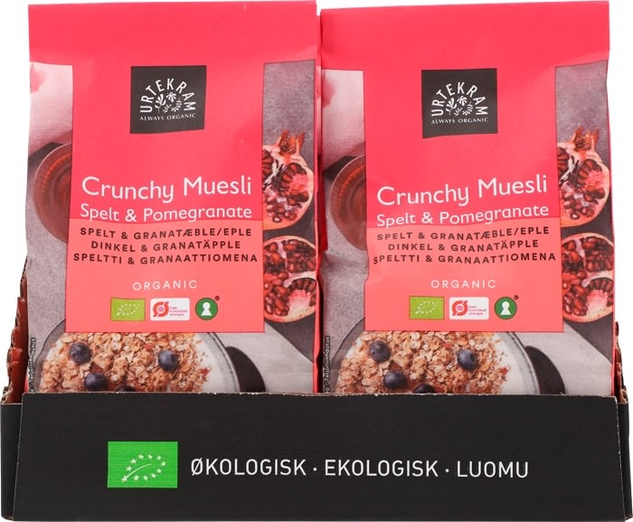 Urtekram Øko Müsli Granatæble, 450 g