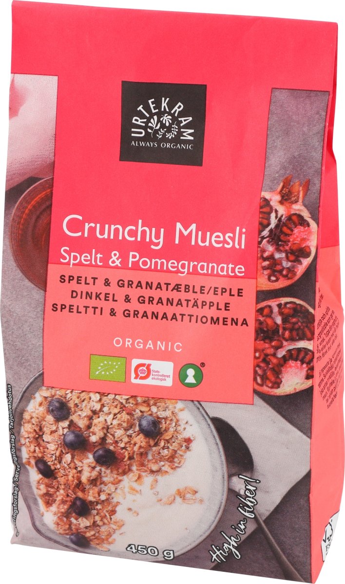 Urtekram Øko Müsli Granatæble, 450 g