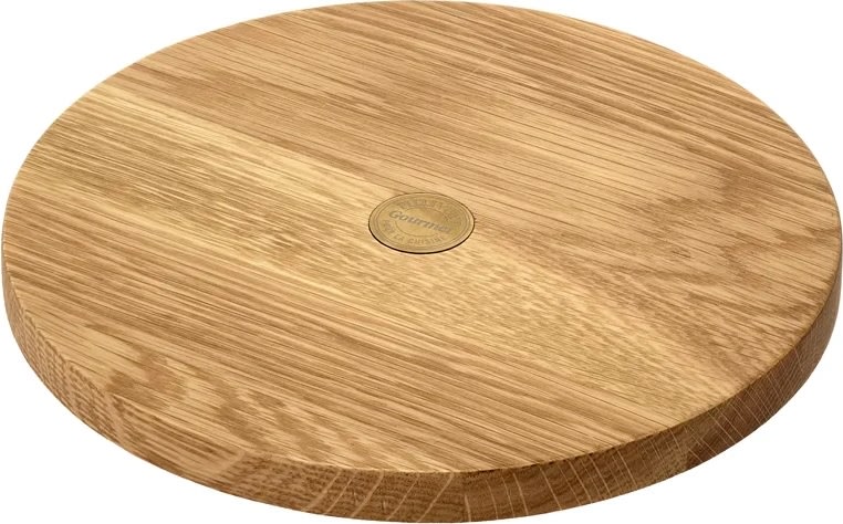 Pillivuyt  Magnetisk Bordskåner, Ø20cm, egetræ