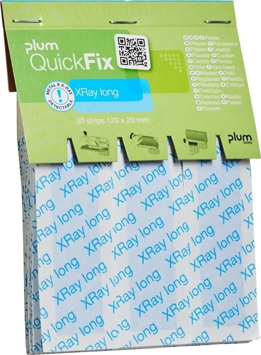 Plum QuickFix XRay long plaster | refill | 30 stk.