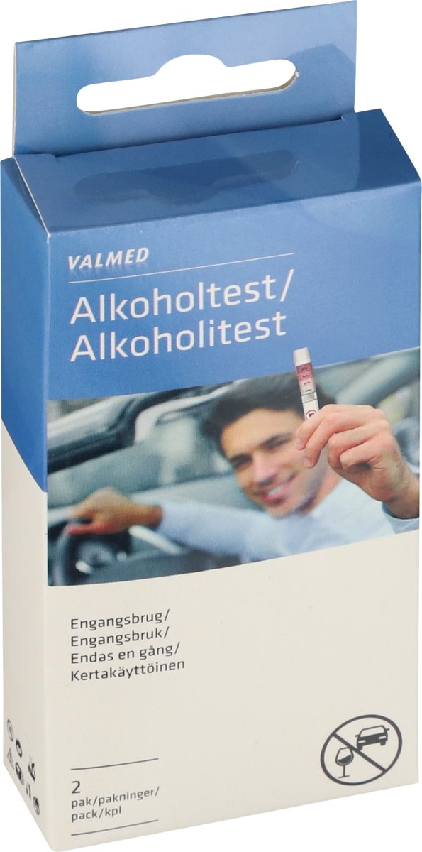Valmed Alkoholtest | 2 stk.