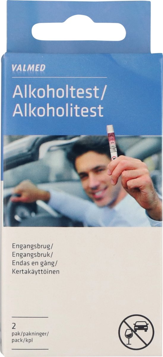 Valmed Alkoholtest | 2 stk.
