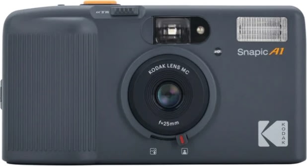 Kodak Snapic A1 35mm Film kamera, Grå