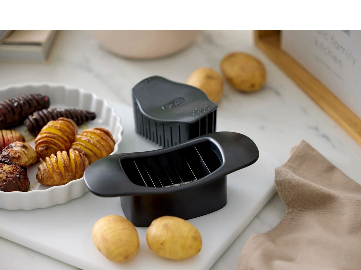 Rosti Classic Hasselback-skærer, sort