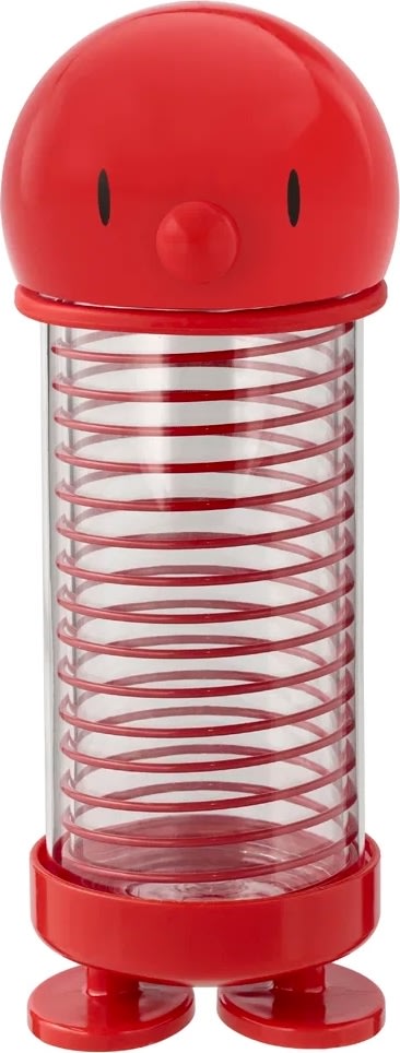 Hoptimist Bumble Drikkeflaske, 400ml, rød