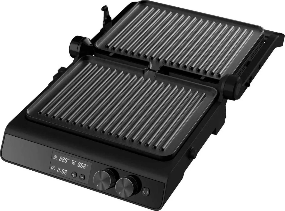 Nordic Sense Paninigrill, 2000 watt, sort