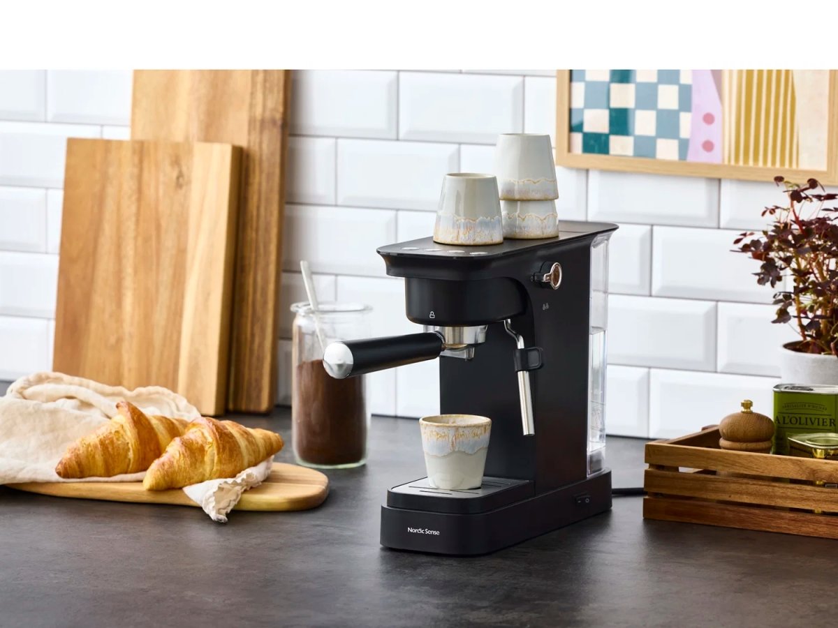 Nordic Sense Espressomaskine, sort