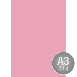 Image Coloraction A3, 80g, 500ark, Pale Pink