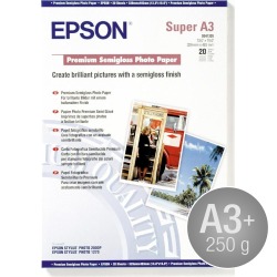 Epson C13S041328 semigloss A3+ / 250 g / 20 st ark