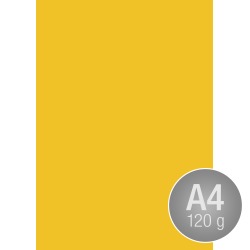Image Coloraction A4, 120g, 250ark, Dark yellow